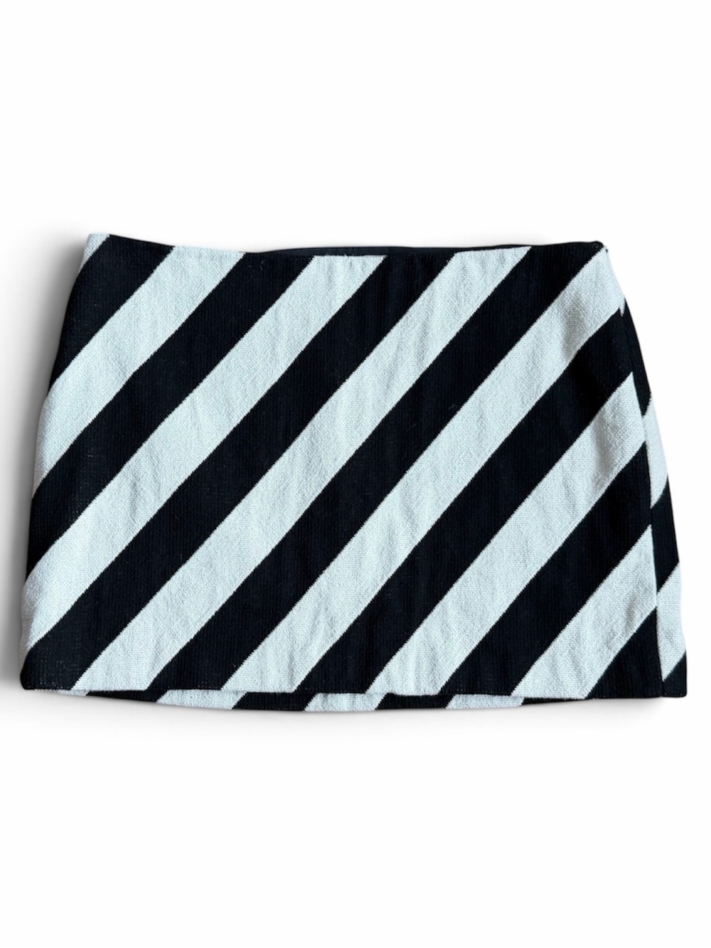 MNG Striped Mini Skirt - Picture 1 of 11